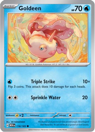 Goldeen 118 - SV Scarlet & Violet 151 - Poke-Collect