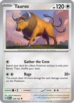 Tauros 128 - SV Scarlet and Violet 151 - Poke-Collect
