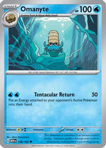 Omanyte - 138/165 138 - SV Scarlet & Violet 151 Reverse Holofoil - Poke-Collect