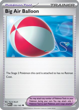 Big Air Balloon 155 - SV Scarlet & Violet 151 - Poke-Collect