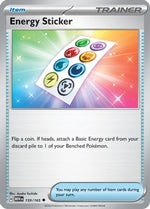 Energy Sticker 159 - SV Scarlet & Violet 151 - Poke-Collect