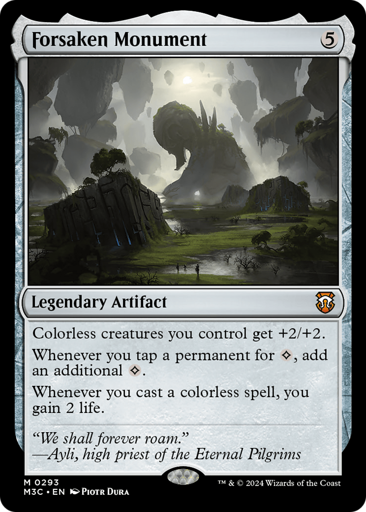 Forsaken Monument (M3C-293) - Modern Horizons 3 Commander - Poke-Collect