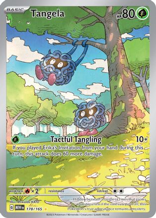 Tangela - 178/165 178 - SV Scarlet and Violet 151 Holofoil - Poke-Collect