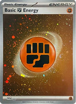 Basic Fighting Energy (Cosmos Holo) 6 - SVE Scarlet & Violet Energies Holofoil - Poke-Collect