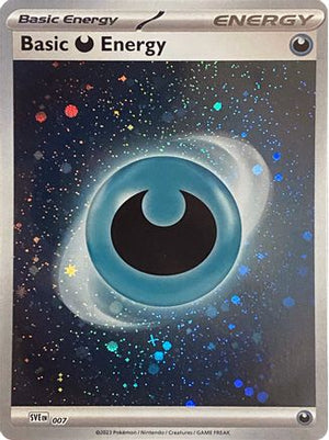 Basic Darkness Energy (Cosmos Holo) 7 - SVE Scarlet & Violet Energies Holofoil - Poke-Collect