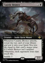 Caustic Bronco (OTJ-324) - Outlaws of Thunder Junction: (Extended Art) - Poke-Collect