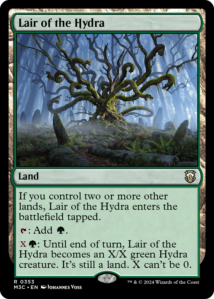 Lair of the Hydra (M3C-353) - Modern Horizons 3 Commander - Poke-Collect