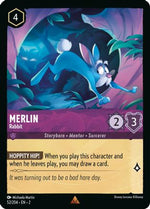 Merlin - Rabbit (52/204) - Rise of the Floodborn - Poke-Collect