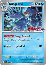 Quaquaval - 005 (Prerelease) [Staff] 5 - SV Scarlet & Violet Promo Cards Holofoil - Poke-Collect