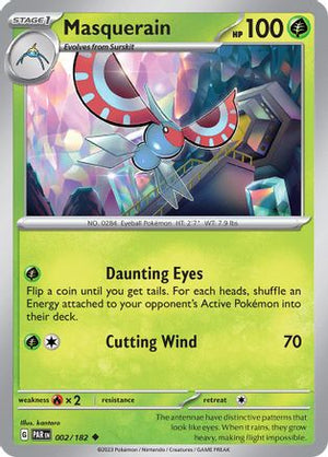 Masquerain 2 - SV04 Paradox Rift Reverse Holofoil - Poke-Collect