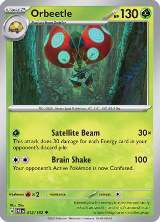 Orbeetle 12 - SV04 Paradox Rift - Poke-Collect