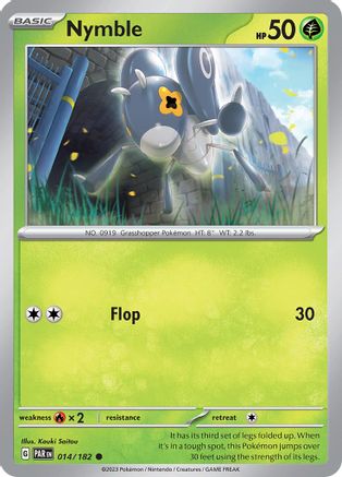 Nymble - 014/182 14 - SV04 Paradox Rift Reverse Holofoil - Poke-Collect