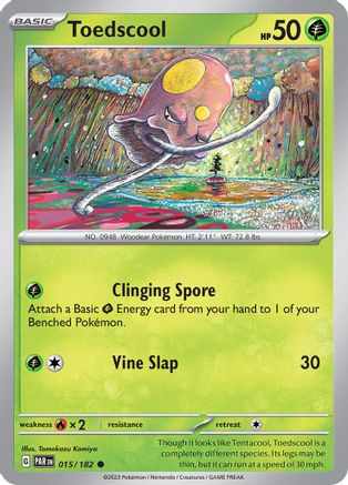 Toedscool - 015/182 15 - SV04 Paradox Rift - Poke-Collect