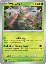 Wo-Chien 18 - SV04 Paradox Rift Reverse Holofoil - Poke-Collect