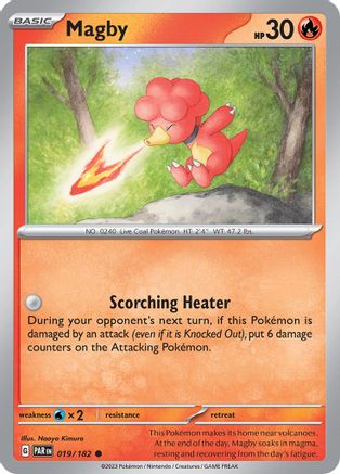 Magby - 019/182 19 - SV04 Paradox Rift - Poke-Collect