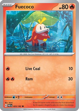 Fuecoco 23 - SV04 Paradox Rift - Poke-Collect
