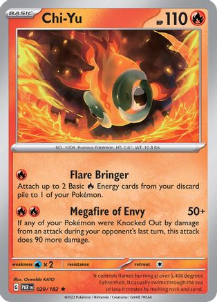 Chi-Yu 29 - SV04 Paradox Rift Holofoil - Poke-Collect