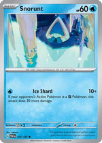 Snorunt - 037/182 37 - SV04 Paradox Rift Reverse Holofoil - Poke-Collect
