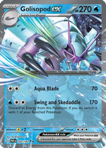 Golisopod ex - 050/182 50 - SV04 Paradox Rift Holofoil - Poke-Collect