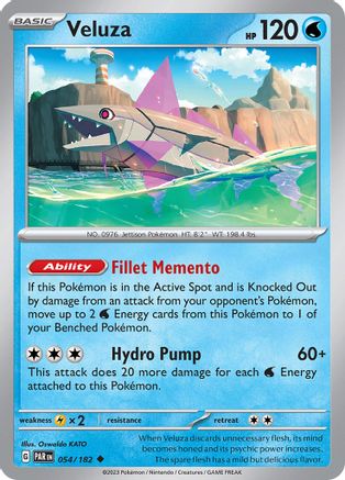 Veluza - 054/182 54 - SV04 Paradox Rift - Poke-Collect