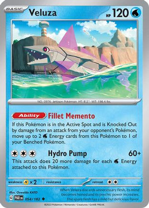 Veluza - 054/182 54 - SV04 Paradox Rift - Poke-Collect