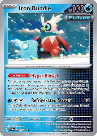 Iron Bundle 56 - SV04 Paradox Rift Reverse Holofoil - Poke-Collect