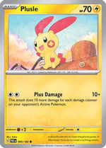 Plusle - 060/182 60 - SV04 Paradox Rift Reverse Holofoil - Poke-Collect