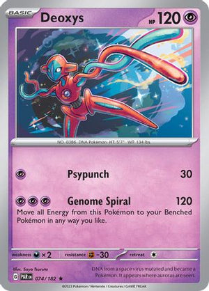 Deoxys 74 - SV04 Paradox Rift Reverse Holofoil - Poke-Collect
