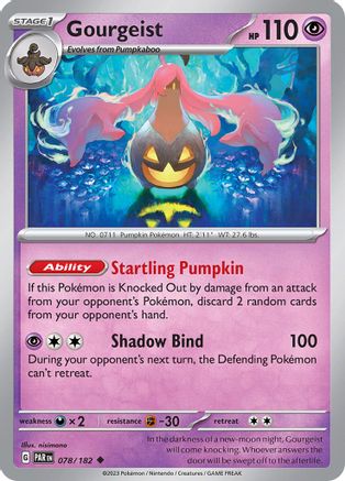 Gourgeist 78 - SV04 Paradox Rift - Poke-Collect