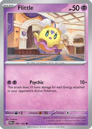 Flittle - 080/182 80 - SV04 Paradox Rift Reverse Holofoil - Poke-Collect