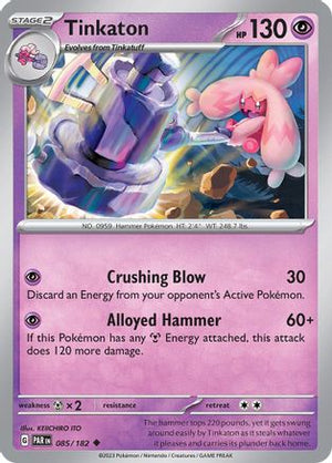 Tinkaton 85 - SV04 Paradox Rift Reverse Holofoil - Poke-Collect