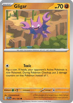 Gligar 91 - SV04 Paradox Rift Reverse Holofoil - Poke-Collect