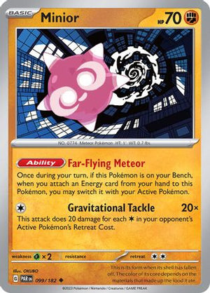 Minior - 099/182 99 - SV04 Paradox Rift Reverse Holofoil - Poke-Collect