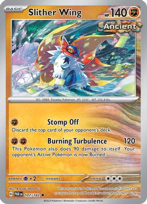 Slither Wing - 107/182 107 - SV04 Paradox Rift Reverse Holofoil - Poke-Collect