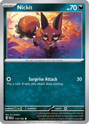 Nickit 119 - SV04 Paradox Rift - Poke-Collect