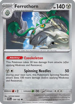 Ferrothorn - 128/182 128 - SV04 Paradox Rift Reverse Holofoil - Poke-Collect