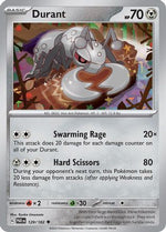 Durant 129 - SV04 Paradox Rift Reverse Holofoil - Poke-Collect