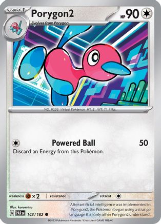 Porygon2 143 - SV04 Paradox Rift Reverse Holofoil - Poke-Collect