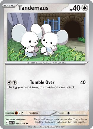 Tandemaus - 154/182 154 - SV04 Paradox Rift Reverse Holofoil - Poke-Collect