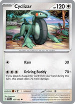 Cyclizar - 157/182 157 - SV04 Paradox Rift Reverse Holofoil - Poke-Collect