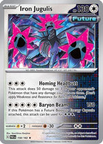 Iron Jugulis - 158/182 158 - SV04 Paradox Rift Holofoil - Poke-Collect
