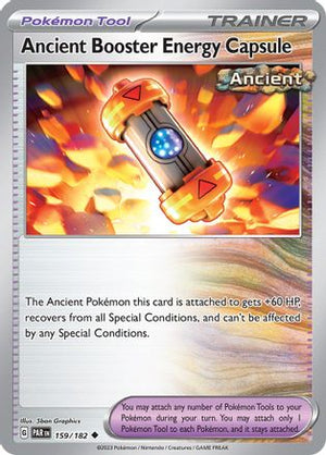 Ancient Booster Energy Capsule 159 - SV04 Paradox Rift Reverse Holofoil