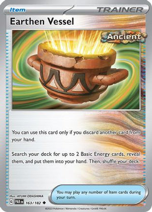 Earthen Vessel 163 - SV04 Paradox Rift Reverse Holofoil - Poke-Collect