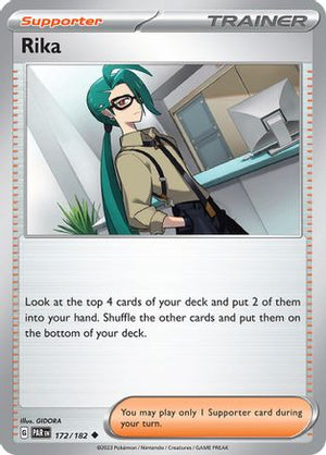 Rika 172 - SV04 Paradox Rift - Poke-Collect