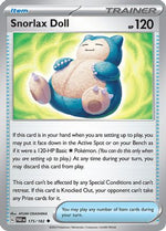 Snorlax Doll 175 - SV04 Paradox Rift Reverse Holofoil - Poke-Collect