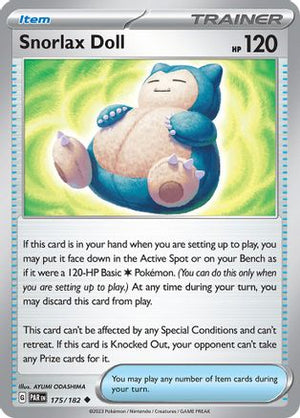 Snorlax Doll 175 - SV04 Paradox Rift - Poke-Collect