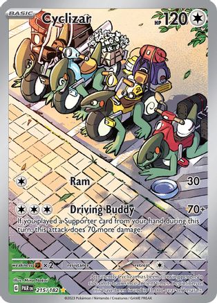 Cyclizar - 215/182 215 - SV04 Paradox Rift Holofoil - Poke-Collect