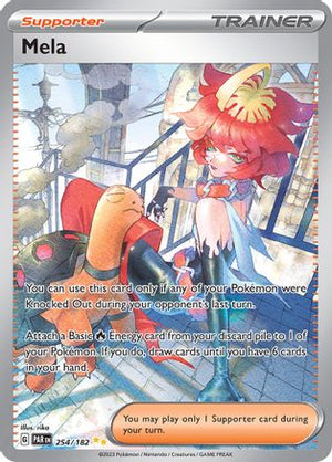 Mela - 254/182 254 - SV04 Paradox Rift Holofoil - Poke-Collect