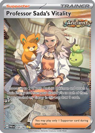 Professor Sada's Vitality - 256/182 256 - SV04 Paradox Rift Holofoil - Poke-Collect