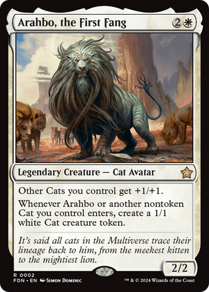 Arahbo, the First Fang (FDN-002) - Foundations Foil - Poke-Collect